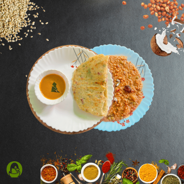 Duo-2: Millet Bisibelebath + Thalipattu (1)