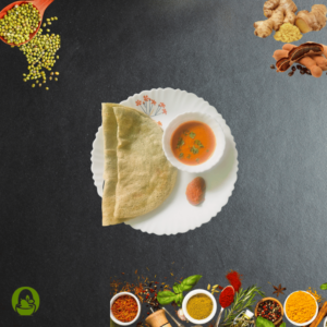 Pesarottu (Green Gram Dosa) – 2 No's