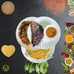 Trio-1: Millet Khichdi + Pulao + Thalipattu (1)