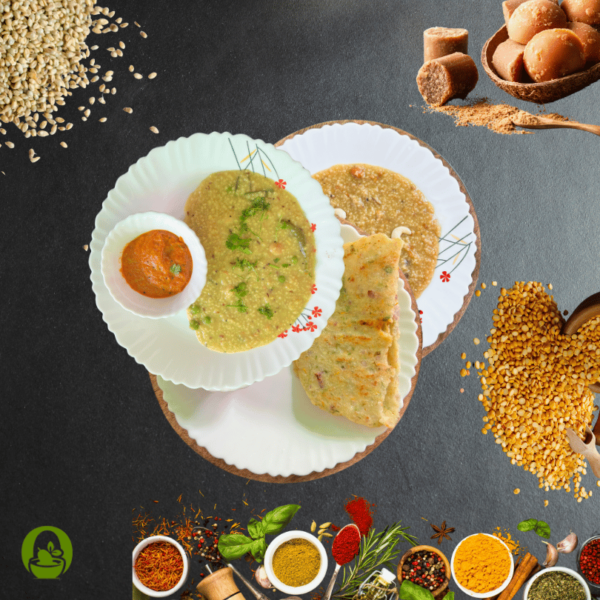 Trio-1: Spicy + Sweet Pongal + Thalipattu (1)