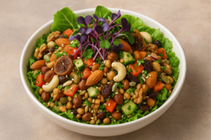 Power Sprouts & Microgreens Medley with Dry Fruits